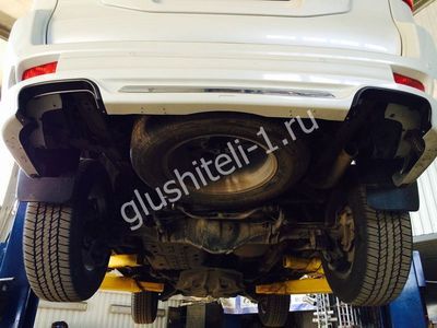 Замена приемной трубы Toyota Land Cruiser Prado 150